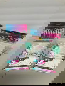 Lot of 2 Journals, 1 lip gloss and one nail polish