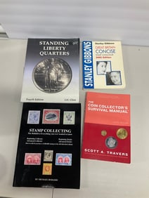 Stamp and coin books