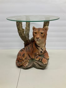 Tiger display stand 12in tall
