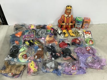 Various Mcdonalds and Burger King Toys