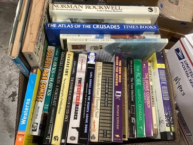 Various Books (The Robe, Hawks on Hawks, and more)