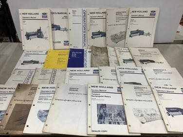 Vintage New Holland Operators/Assembly Manuals