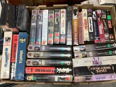 Various VHS Tapes (Exotic, Cuba Crossing, Topper, and more)