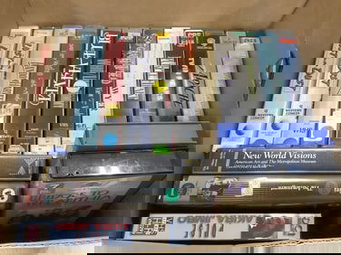 Vintage VHS Tapes (Lust in the Dust, Grateful Dead, Bridge to Terabithia, and more)