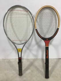 Vintage Tennis Rackets (Macgregor and King)