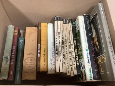Various Books (Tenth Legion, Fishing in America, The Archers Bible, etc)