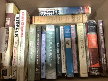 Various Books (Gun Digest, The Last Pool, River-Horse, etc)