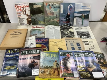 Various Magazines (Outdoor Life, Field & Stream, etc)