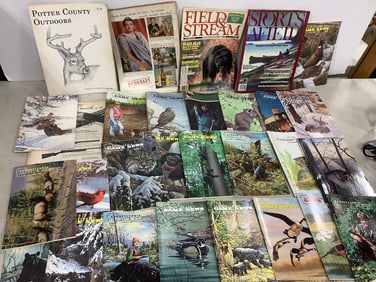 Various Magazines and Booklets (Field & Stream, PA Game News, etc)