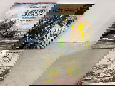 Various Books (Black Ships Before Troy, Prince Valiant, and more)