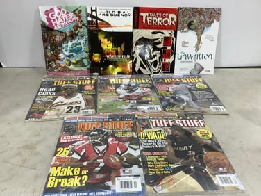Graphic Novels and Tuff Stuff Magazines