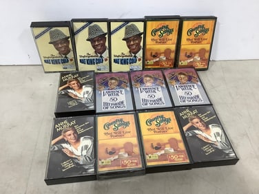 Anne Murray & Nat King Cole Cassette Tapes