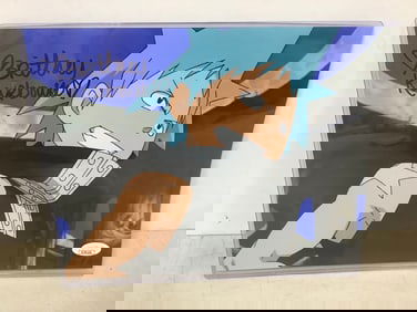 Black Star Soul Eater Signed Britney Karbowski - Manga JSA Authenticated