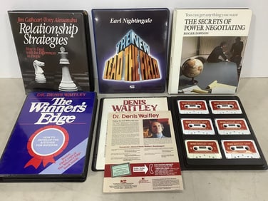 Various Cassette Sets (The Winners Edge, Relationship Strategies, and more)
