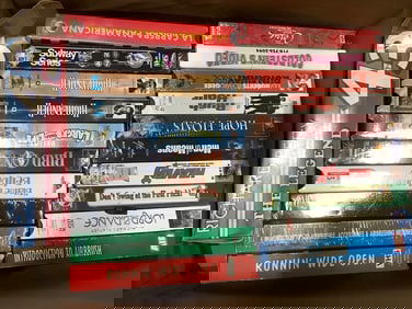 Various VHS Tapes (Hope Floats, Runnin' Wide Open), and Richard Petty Collectible Car