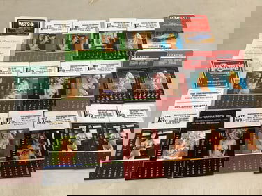 Mini Sexy Model Promo Calendars Snap On, Matco Tools, and more