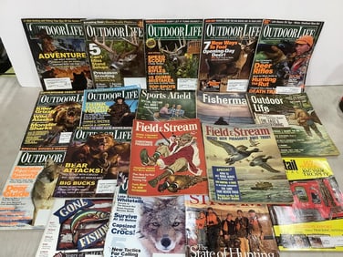 Various Hunting Magazines (Outdoor Life, Field & Stream, etc)