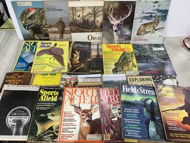 Various Hunting Magazines (New Jersey Outdoors, Sports Afield, etc)