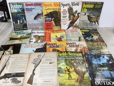 Various Hunting Magazines (Outdoor Life, Sports Afield, etc)