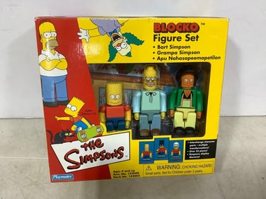 The Simpsons Blocko Figure Set