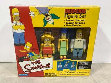 The Simpsons Blocko Figure Set
