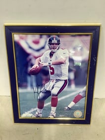 Framed and Signed Football Photograph (9.5inx11.5in)
