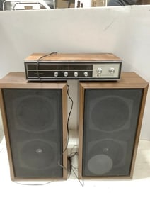 0628 Wide Range Panasonic Speakers, RE-7671 Panasonic Power Source