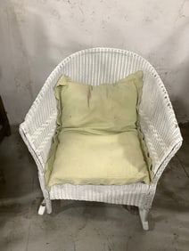 Wicker rocker chair(29in.tall)