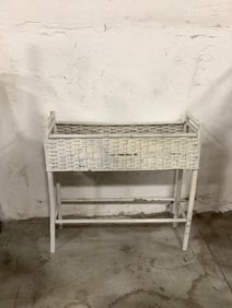 Wicker planter stand(30in.x10in.x30in.)