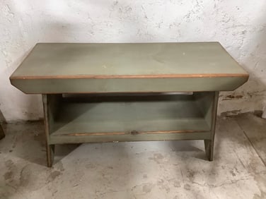 Country style cobbler bench(32in.x13in.x18in.)