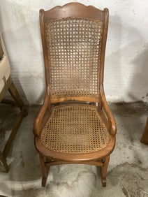 Early rocker chair(37in.tall)