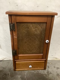 Pineapple theme cabinet(14.5in.x5.5in.x22.5in.)
