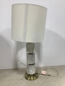 Marble design lamp(28in.tall)