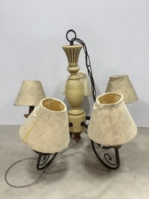 Vintage Chandelier (21in Tall)