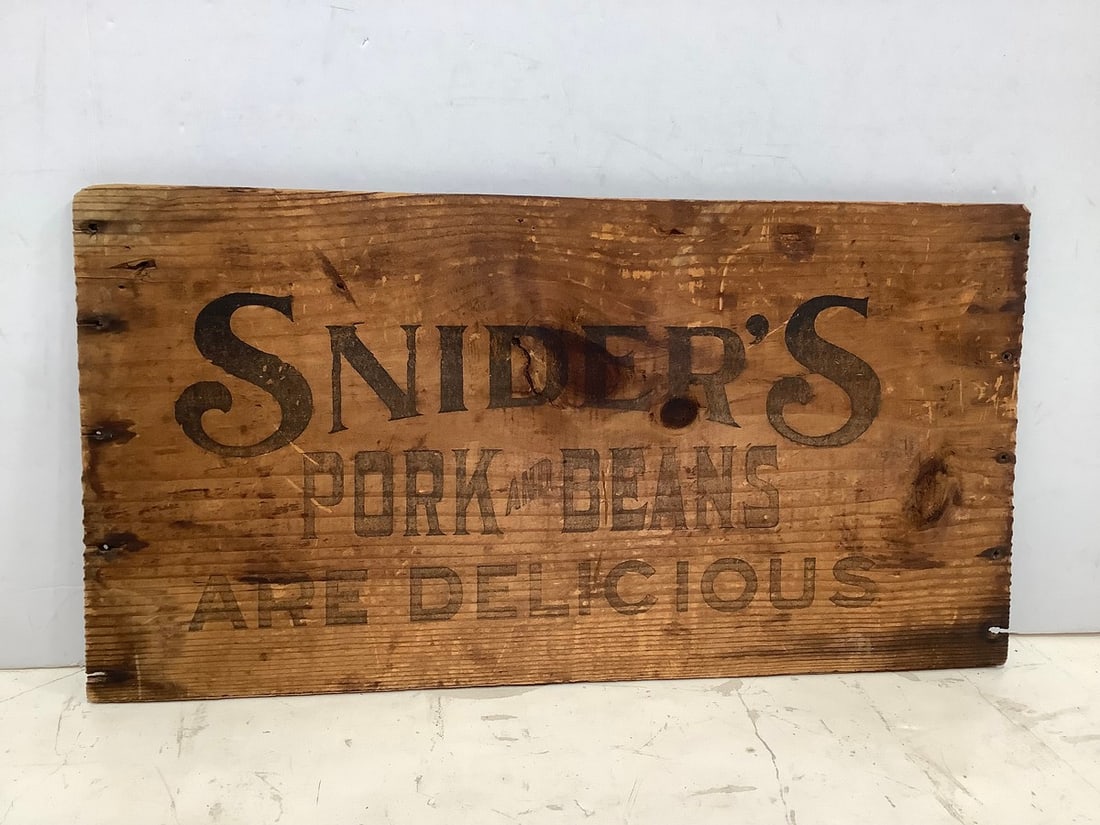 Snider's wooden sign(10.5in.x20.5in.): Snider's wooden sign(10.5in.x20.5in.)