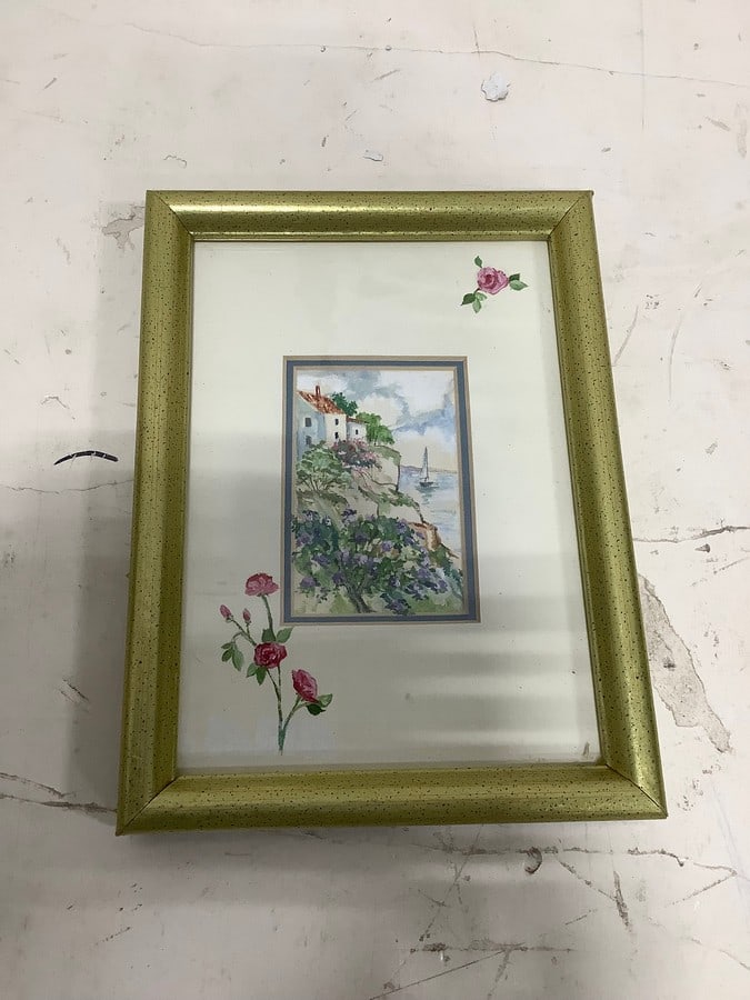 Framed artwork wall decor(5.75in.x7.75in.) (1 of 1)