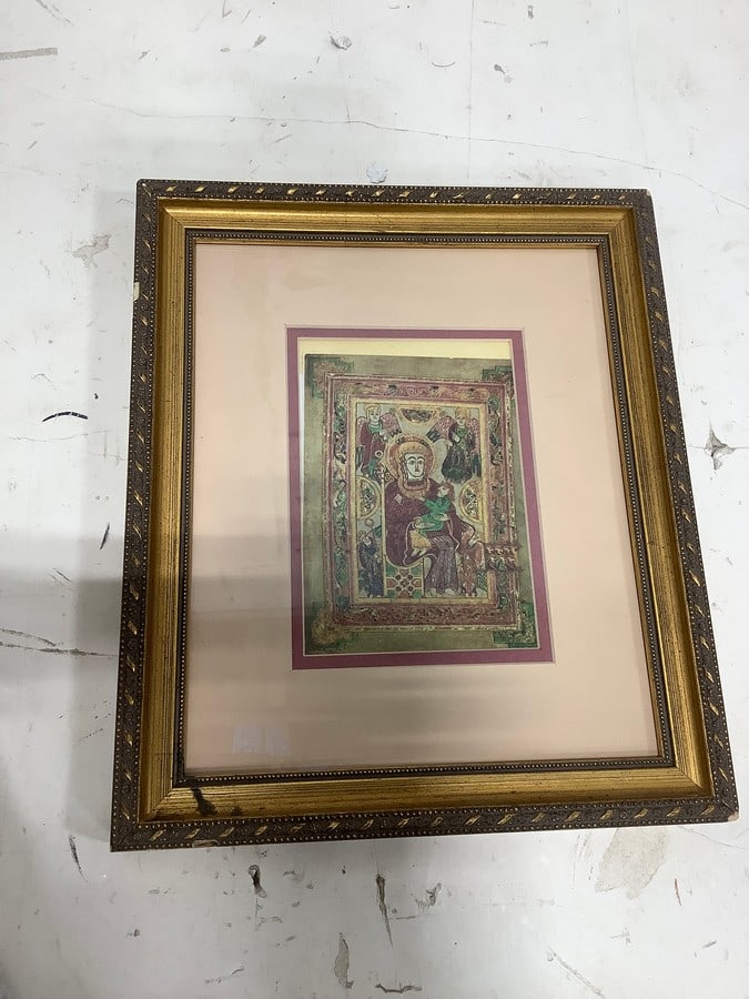 Framed art print wall decor(9.5in.x11.25in.) (1 of 1)