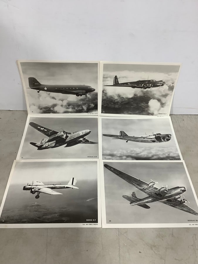 Vintage official U.S. Air Force 8x10 photos(Douglas and Boeing aircraft): Vintage official U.S. Air Force 8x10 photos(Douglas and Boeing aircraft)
