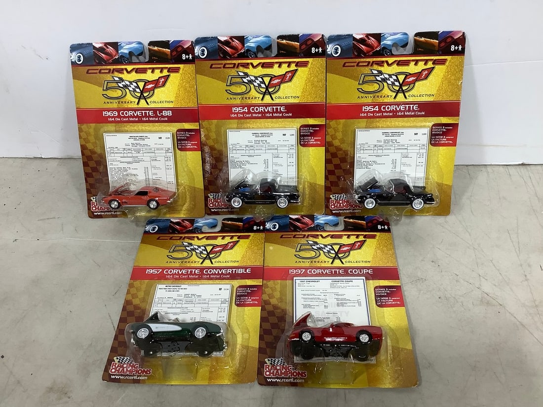 Corvette matchbox collectible diecast metal cars(new in box) (1 of 1)