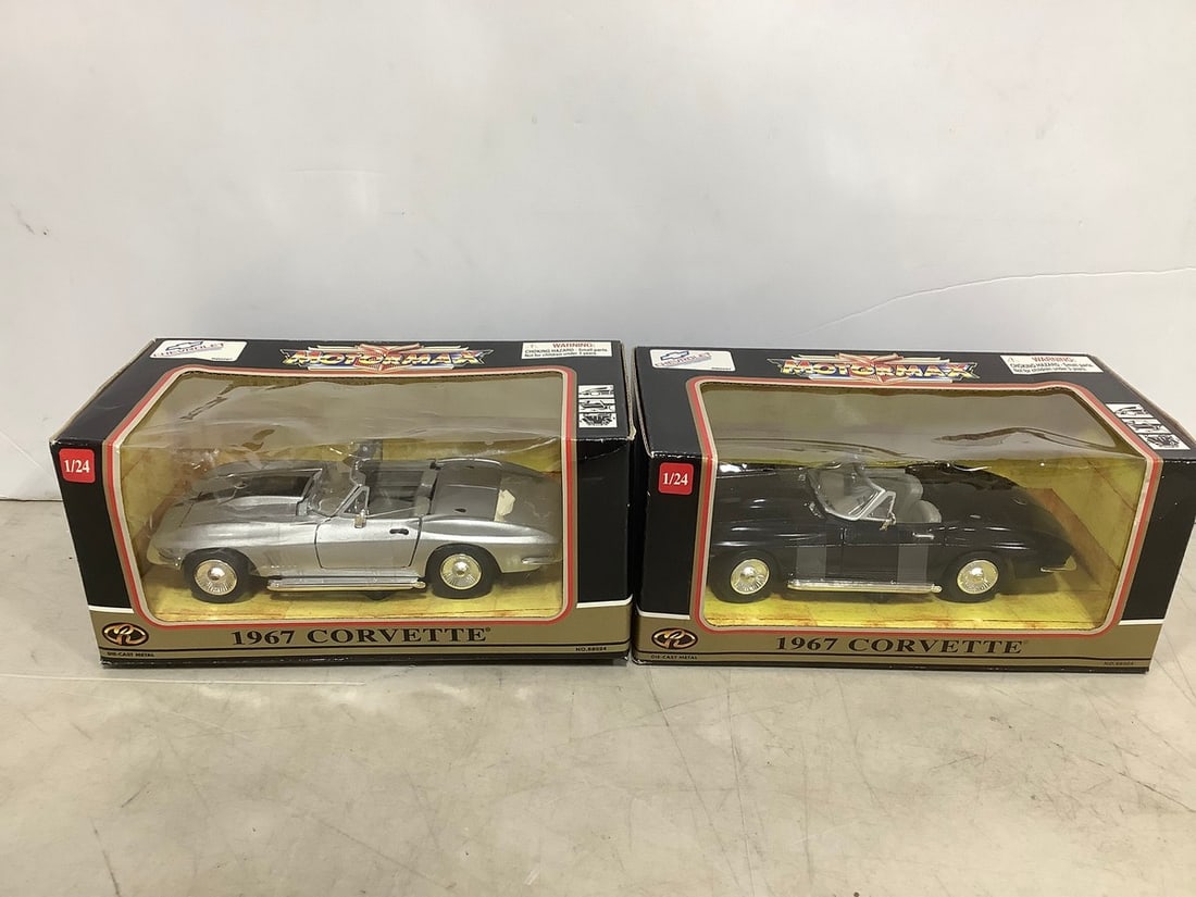 MotorMax 1967 Corvette collector's edition diecast metal cars(new in box): MotorMax 1967 Corvette collector's edition diecast metal cars(new in box)