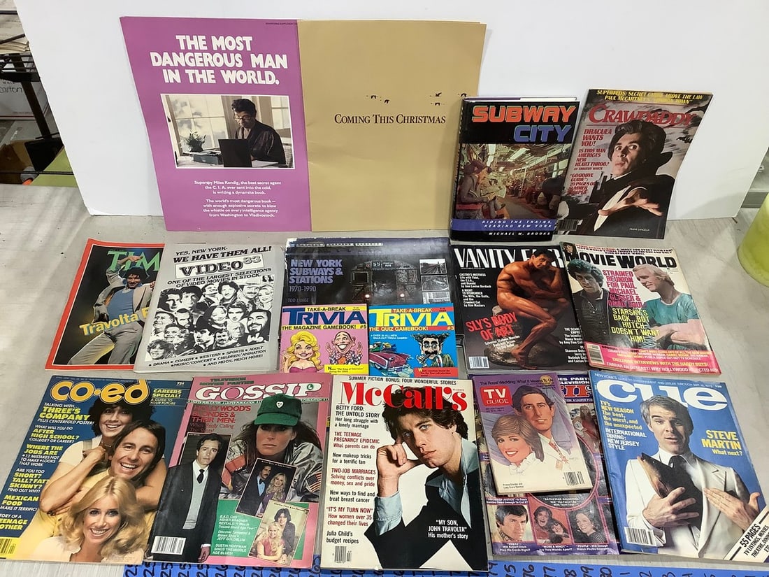 Various Books, Magazines, and more (McCalls, Cue, Vanity Fair, etc) (1 of 1)
