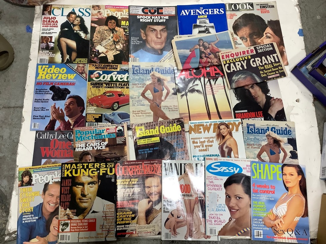 Various Magazines (People, ISLAND GUIDE, Video Review, etc): Various Magazines (People, ISLAND GUIDE, Video Review, etc)