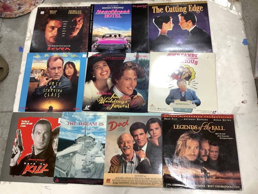 Various Laserdiscs (The Cutting Edge, Hard to Kill, Seven, etc): Various Laserdiscs (The Cutting Edge, Hard to Kill, Seven, etc)
