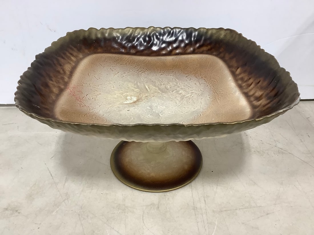 Murano Glass Bowl (6.5inx12in): Murano Glass Bowl (6.5inx12in)