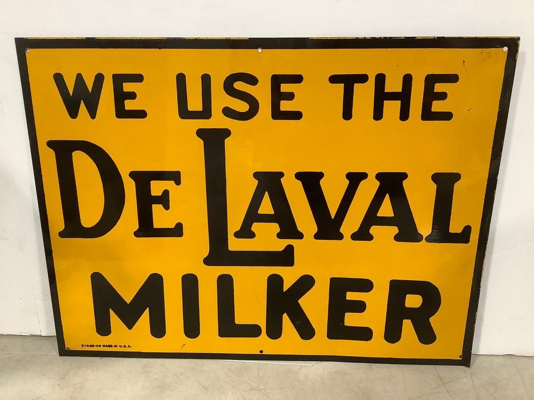 We Use the Delaval Mixer' Metal Sign (12inx16in) (1 of 1)