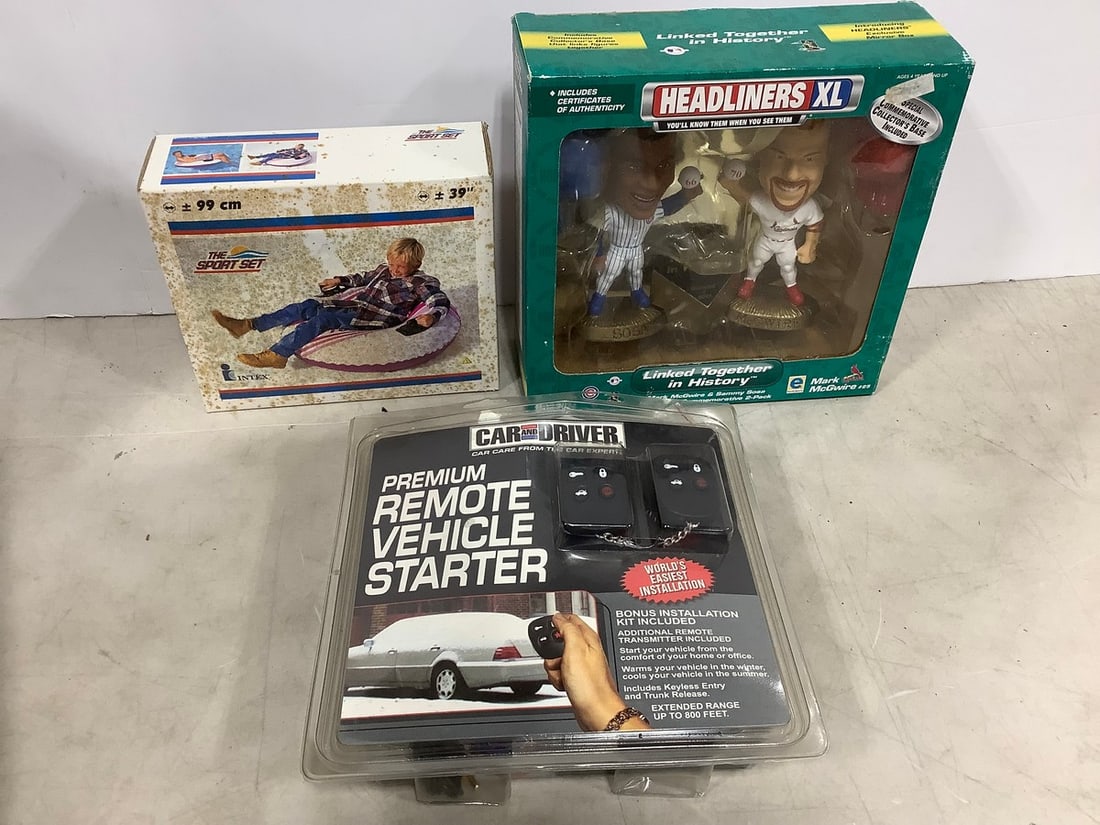 1999 Headliners MLB Figures, Premium Remote Vehicle Starter, and more (1 of 1)
