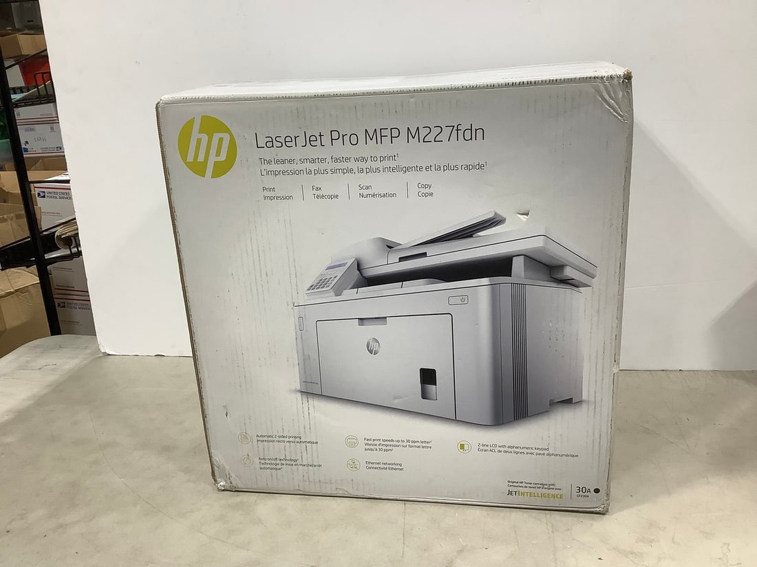 HP LaserJet Pro MFPM227fdn  printer (1 of 1)