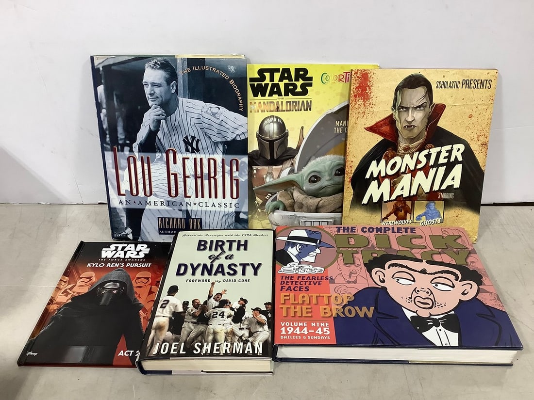 Various books(Star Wars coloring book, Dick Tracy comic book, and more) (1 of 1)