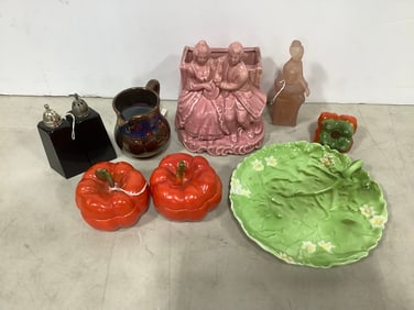 Vintage Dolls, Wooden Statues, and more