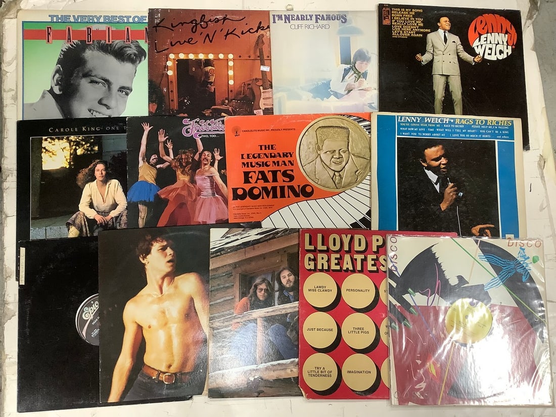 Vintage records(Lenny Welch, Carole King, and more): Vintage records(Lenny Welch, Carole King, and more)